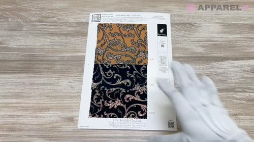 KKP8032-58D-BK-487 シルデューサテン 広巾[生地] 宇仁繊維(小紋工房