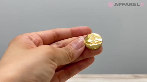 UK14 Firmin&Sons スーツ・ジャケット用メタルボタン ゴールド Firmin