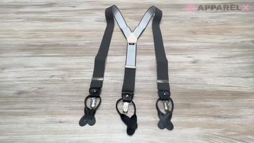 AT-DARKGREY ALBERT THURSTON サスペンダー ダークグレー エラ