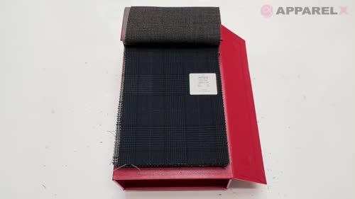3MN1765 25SS 御幸生地 MIYUKI ヴァラエティズ VARAIETES GINZA 紺