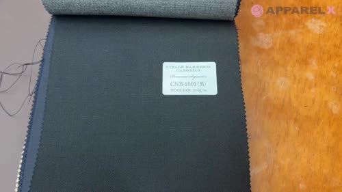 CNB1001(黒) CANONICO(カノニコ) 定番 Super110's PERENNIAL 黒 無地