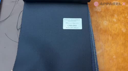 CNB1003 CANONICO(カノニコ) 定番 Super110's PERENNIAL 濃紺無地[生地