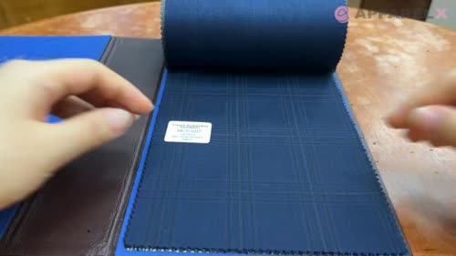 54CN5217 CANONICO(カノニコ) Super110's W/100 PRUNELLE ネイビー