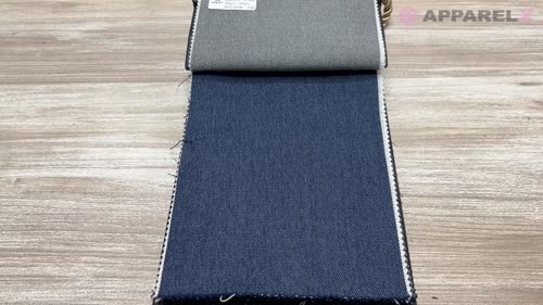 896S4311-36 NIKKE ニッケ WOOL DENIM インディゴ 無地 S140s[生地
