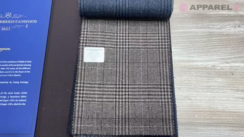 55CN5521 CANONICO(カノニコ) 21μ MOULINE' SAXONY ブラウン グレン