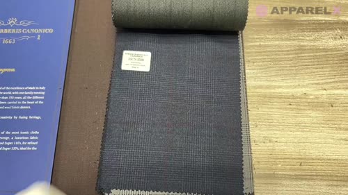 55CN5530 CANONICO(カノニコ) PERENNIAL SUPER110'S ネイビーXワイン