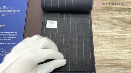 55CN5540 CANONICO(カノニコ) PERENNIAL SUPER110'S チャコールグレー
