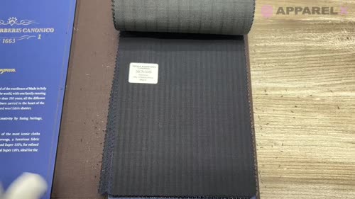 55CN5545 CANONICO(カノニコ) PERENNIAL SUPER110'S ネイビー シャドー