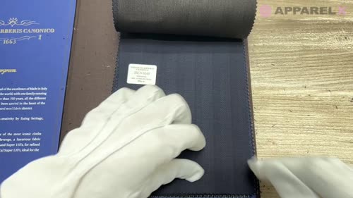 55CN5549 CANONICO(カノニコ) PERENNIAL SUPER110'S ネイビー 織り