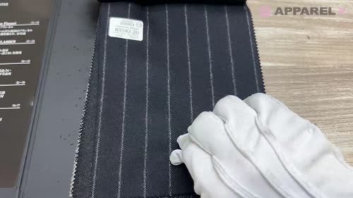 69582-34 26AW HERDREX 【Tasmanian Flannel】 シルクアンドウール 紺