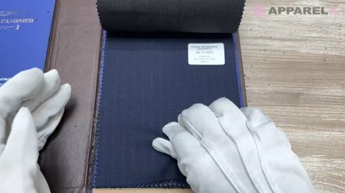 56CN5263 CANONICO(カノニコ) PERENNIAL-CLASSICS 濃紺 ヘリンボーン