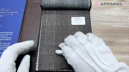 56CN5218 CANONICO(カノニコ) FLANNEL CLASSICS ブラウン グレン