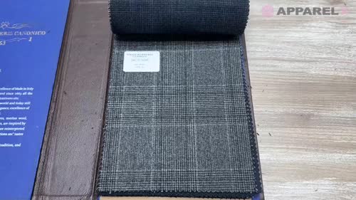 56CN5246 CANONICO(カノニコ) MILLED TROPICAL グレー グレンチェック
