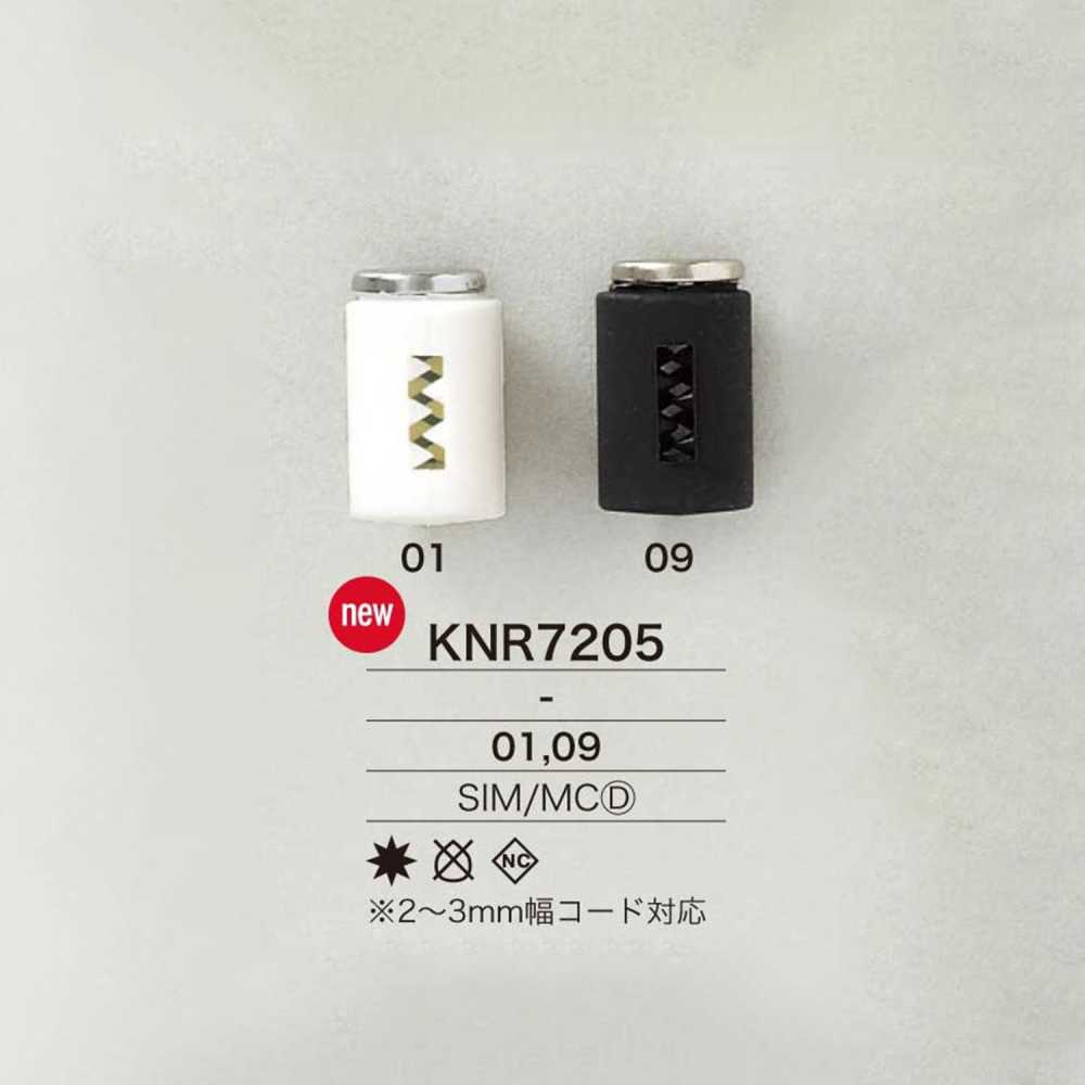 KNR7205 シリコーン/ダイキャスト製 コードパーツ[バックル・カン類] アイリス