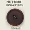 NUT1030 ナット製 表穴4つ穴ボタン